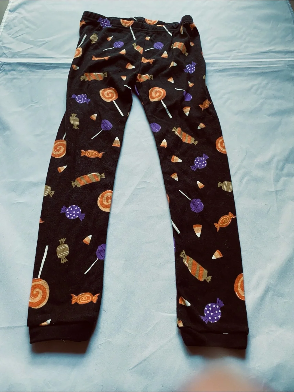 New Halloween Carters 4T Candy Design Black Leggings